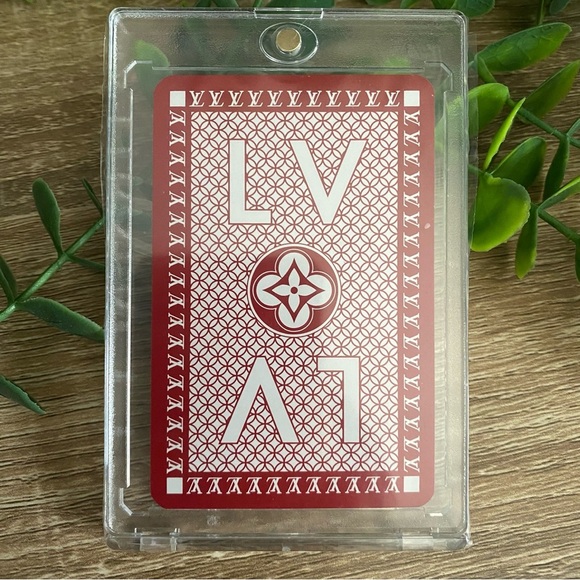 Louis Vuitton Other - Louis Vuitton - Playing Card 6♠️ RED